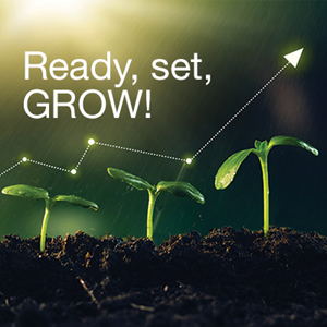 Ready, set, GROW!