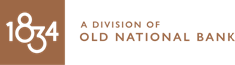 1834, A Division of Old National Bank
