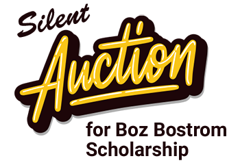 Silent auction for Boz Bostrom scholarship