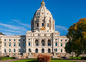 Minnesota State Capitol building during the daytime.